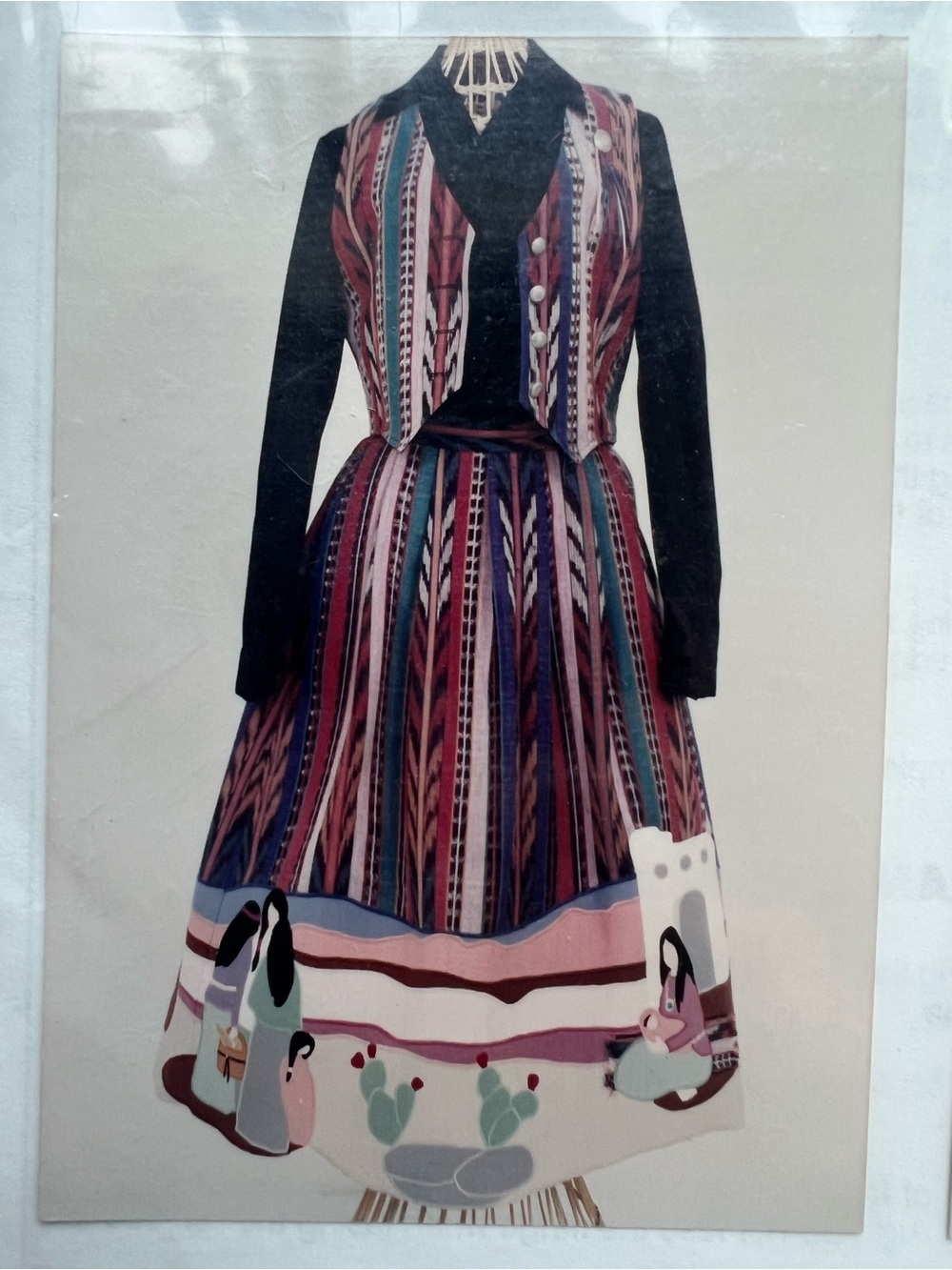 BottomLine Designs Shades Santa Fe Jackie Boroff Applique Sewing Pattern Adult - Picture 2 of 6